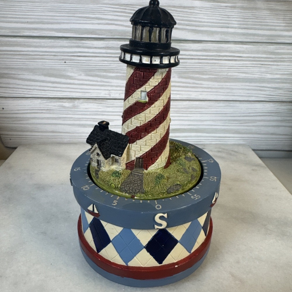 Rare Vintage LighthouseTimer- For Parts Not Working